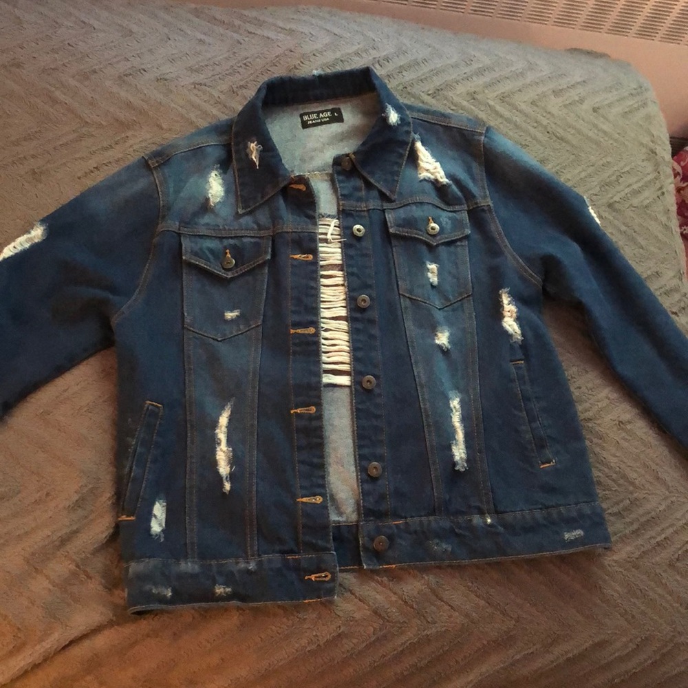 Ripped Jean jacket